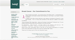 Desktop Screenshot of breastcancerawarenessofficeproducts.indoff.com