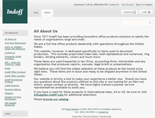 Tablet Screenshot of legalindexes.indoff.com