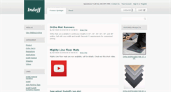 Desktop Screenshot of industrialmats.indoff.com