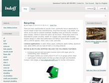 Tablet Screenshot of industrialshredders.indoff.com
