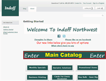 Tablet Screenshot of indoffnorthwest.indoff.com