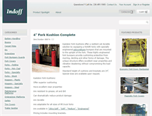 Tablet Screenshot of forklift-accessories.indoff.com